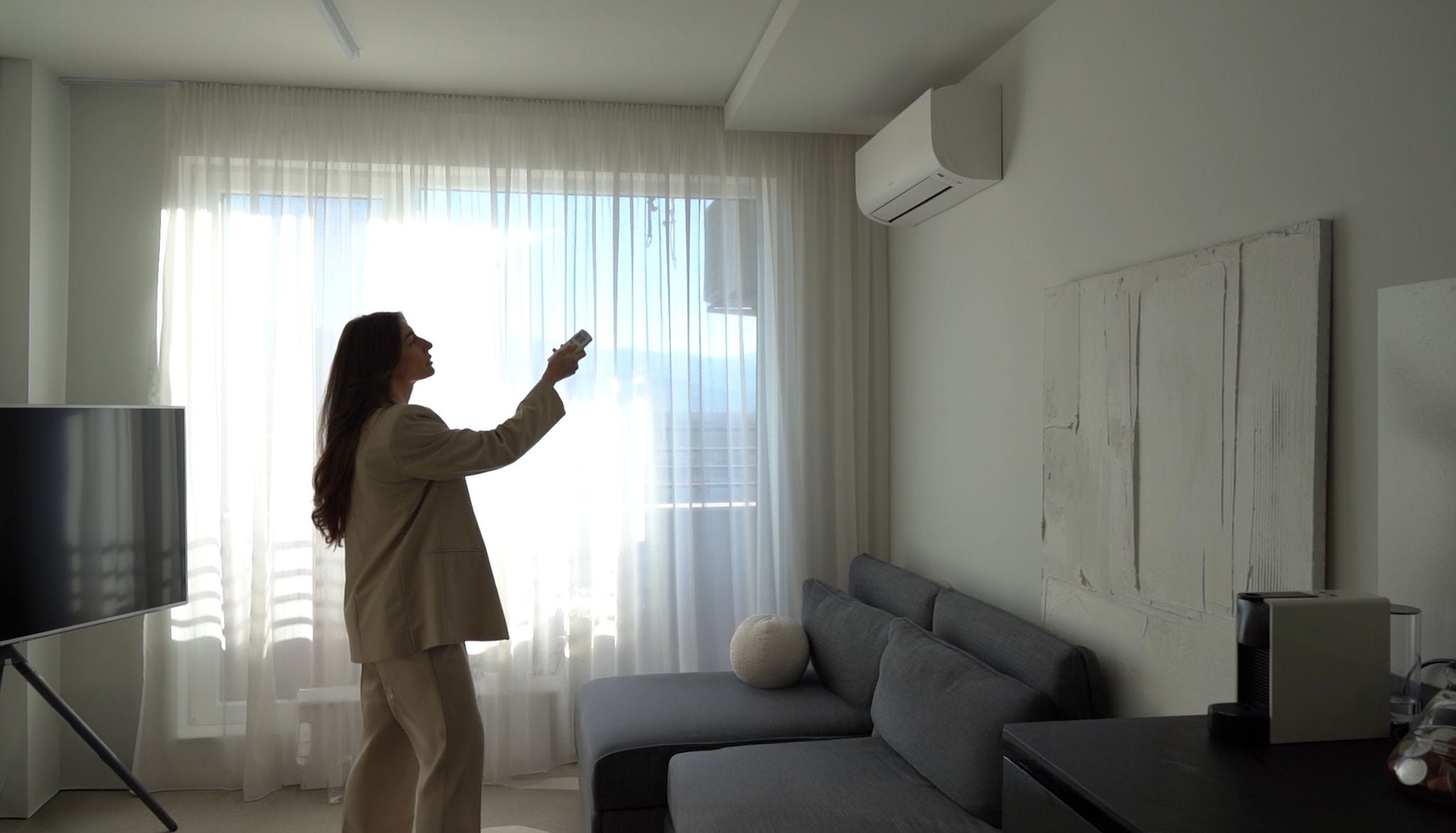 В дизайнерския апартамент на Ивелина Арсова Daikin Sensira осигурява комфорт и уют