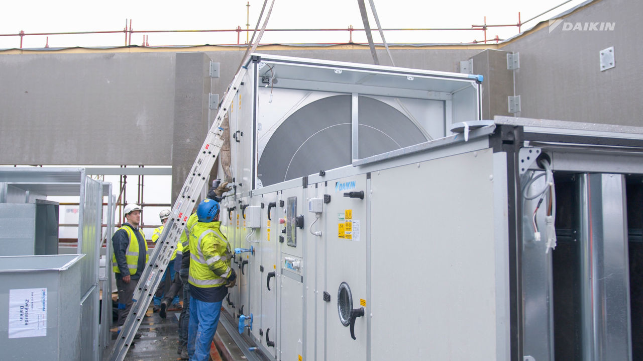 Развойният център на Daikin в Гент