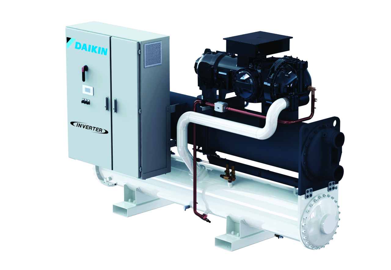 Водоохлаждащ агрегат с водно охлаждане