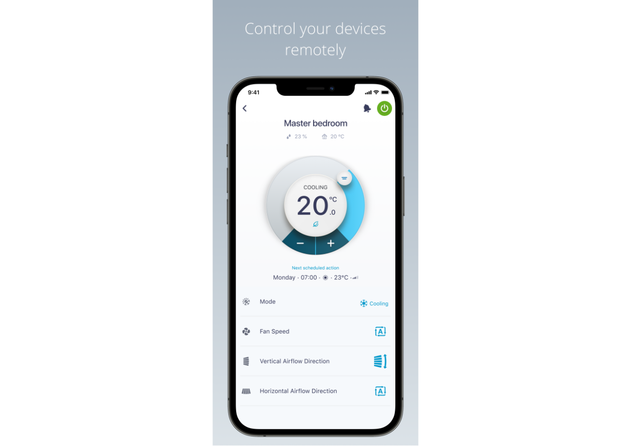 Контролер за охлаждане в Daikin Residential Controller